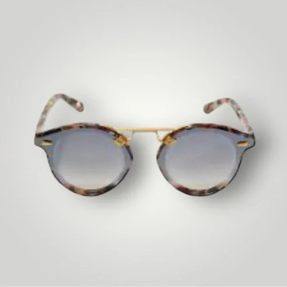KREWE STL Round Acetate Sunglasses display picture 1